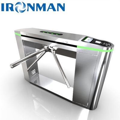 Phẩm chất  Access Control Tripod Turnstile Gate With Card Reader Low Noise nhà máy
