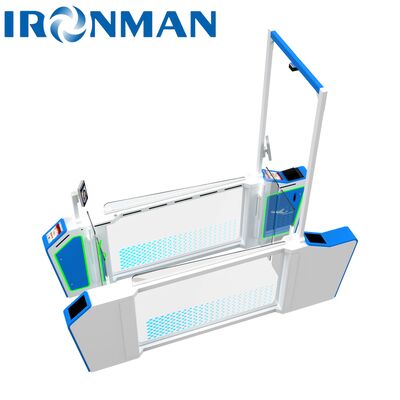 Phẩm chất  High-Security AB Interlocking Turnstile Door System - 3D Anti-Piggyback Access Control for Data Centers & Government Buildings nhà máy