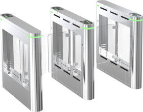 Chạy ổn định Kiểm soát truy cập cửa quay cổng tốc độ mỏng 1200 * 180 * 1020mm
