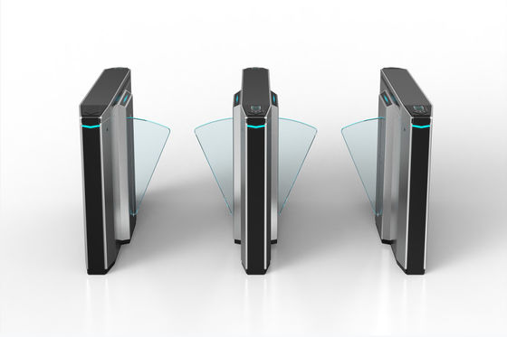 Biometric Flap Barrier Handicap Hệ thống lối vào cửa quay cho địa điểm cao cấp
