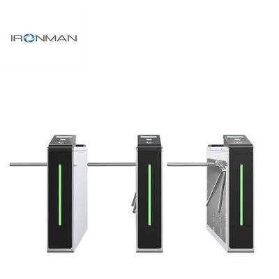 An ninh Tripod Turntile Rào chắn cổng RFID nhận dạng khuôn mặt 304 thép không gỉ Turntile