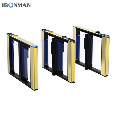 Swing Gate Turntile phổ biến nhất của Optical Speedgate nhận dạng khuôn mặt cho siêu thị