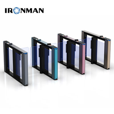 IRONMAN IM.LB.01 Multicolor Optical Speed Gate Turnstile cho kiểm soát truy cập tòa nhà