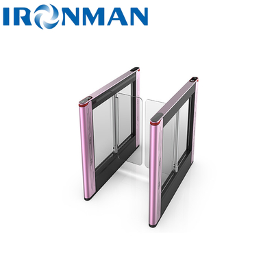 Vật liệu hợp kim nhôm cơ thể máy Smart Swing Barrier Gate Turnstile Entrance Turnstile Access Control System