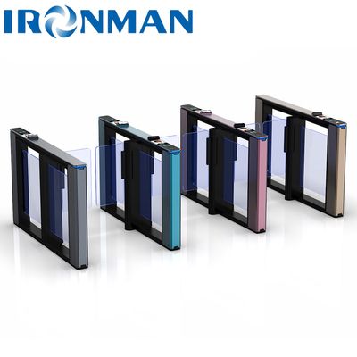 IRONMAN IM.LB.01 Multicolor Optical Speed Gate Turnstile cho kiểm soát truy cập tòa nhà