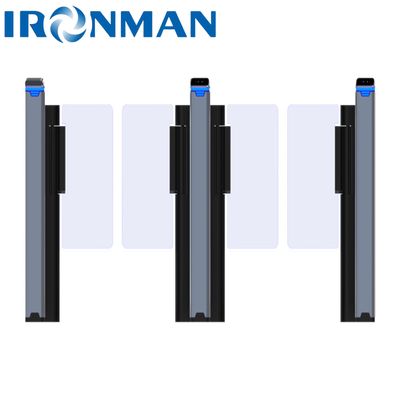 An ninh tự động cửa trượt hai cho hệ thống kiểm soát truy cập cổng tốc độ quay