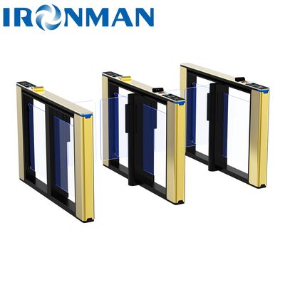 Swing Gate Turntile phổ biến nhất của Optical Speedgate nhận dạng khuôn mặt cho siêu thị