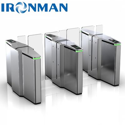 Thép không gỉ an ninh kiểm soát truy cập quay tự động trượt rào cửa