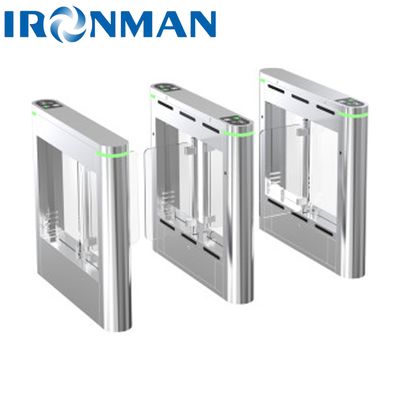 Chạy ổn định Kiểm soát truy cập cửa quay cổng tốc độ mỏng 1200 * 180 * 1020mm